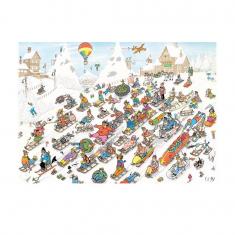  1000-Teile-Puzzle: JVH – Rasender Abstieg vom Berg
