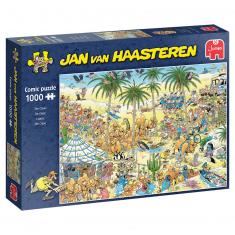 1000 Teile Puzzle: Die Oase