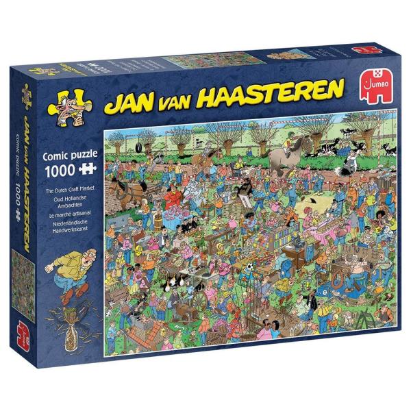 1000 piece puzzle: The Dutch Craft Market - Diset-20046