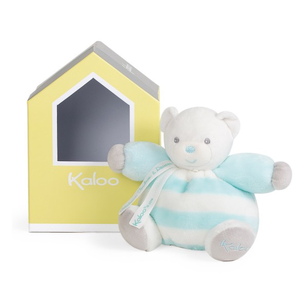 Kaloo bébé pastel : Patapouf ours aqua et crème - Kaloo-K960085