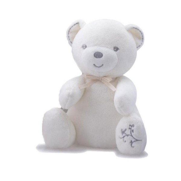 Kaloo Perle : Doudou bébé ours musical crème - Kaloo-962167