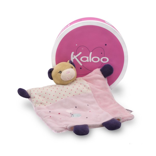 Kaloo Petite Rose : Doudou marionnette ours joli - Kaloo-969865