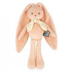 Peach Rabbit Puppet - 25 cm