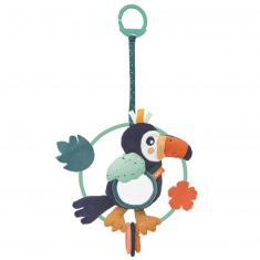 Alban the toucan mirror rattle
