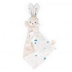 Kaloo Carré Douceur: Delicate White Rabbit Comforter