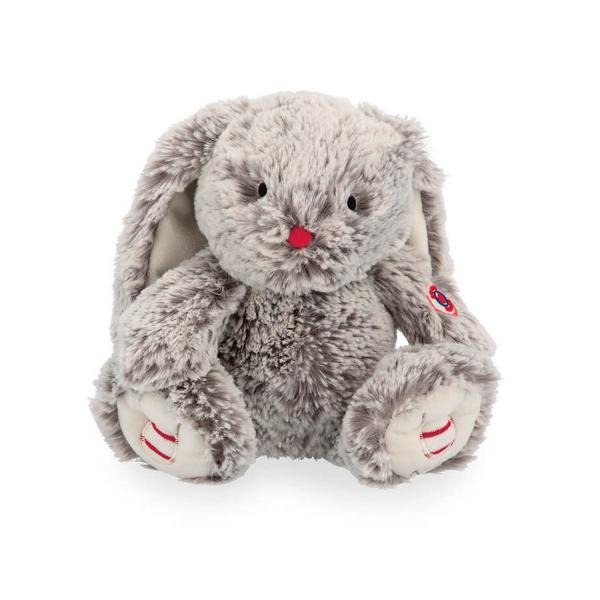 Prestige Léo Gray Rabbit Plush Toy - 24 cm - Kaloo-K223002