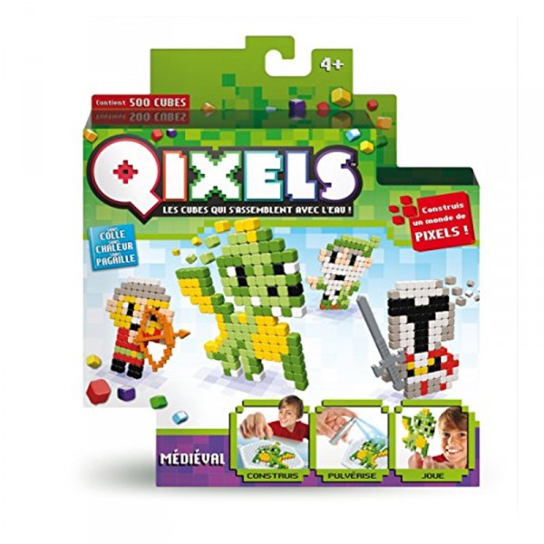Kit de créations Qixels : Médiéval - KanaiKids-KK87004