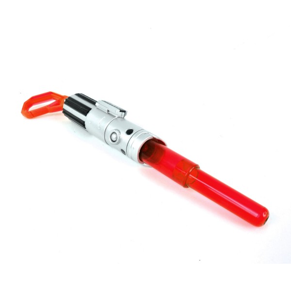 Porte-clefs et lampe torche Star Wars : Sabre laser rouge de Dark Vador - KanaiKids-KK39325-Rouge