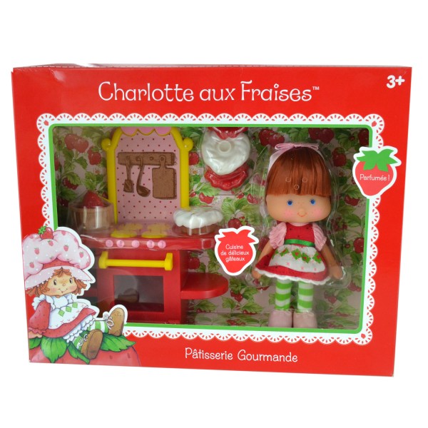 Poupée Charlotte aux fraises : Pâtisserie gourmande - KanaiKids-KKCFBAKERY