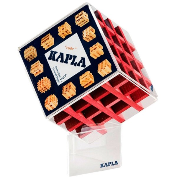 Kapla Cube 30 planchettes : Rouge - Kapla-CUR