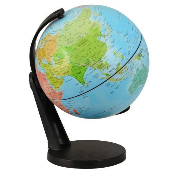 Globe terrestre rotatif 11 cm - Kaptaia-KAP0311FR