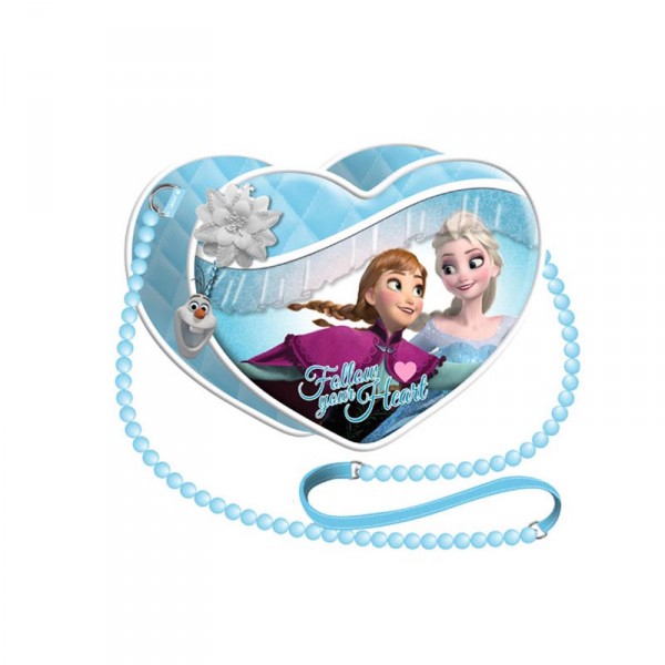 Sac à main Mini Coeur : La Reine des Neiges (Frozen) - Karactermania-35463