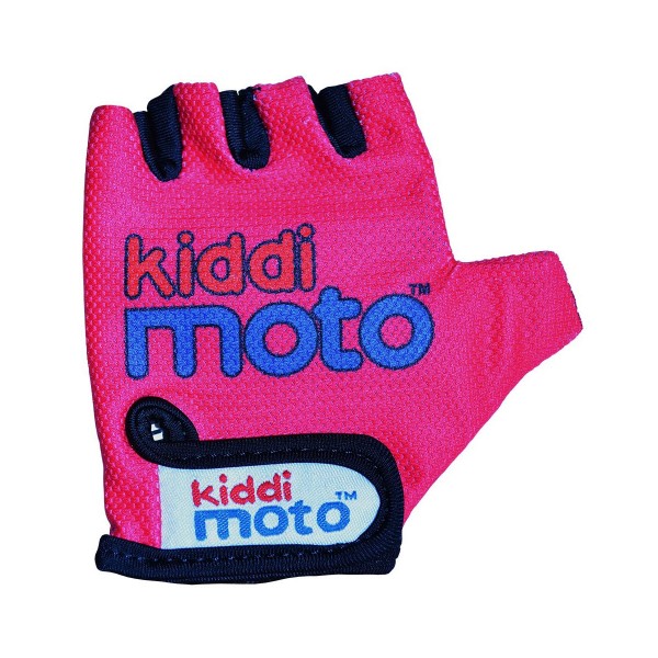 Gants de Vélos : Neon Pink (Taille S) - Kiddimoto-GLV018S