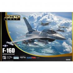 Maquette avion militaire : Gold Series : F-16D BLOCK 30/40/50 USAF