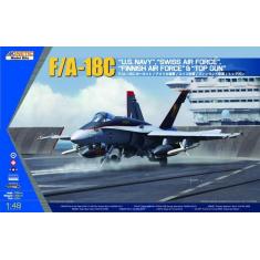 F/A-18C US Navy,Swiss AirForce,Finnish A AirForce & Topgun- 1:48e - KINETIC