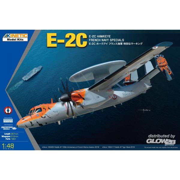 Maquette KINETIC E-2C Hawkeye French Navy 1:48e - 5348122