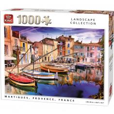 1000 Teile Puzzle: Martigues, Provence, Frankreich