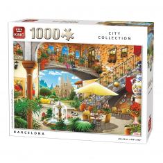 1000 pieces puzzle: Barcelona