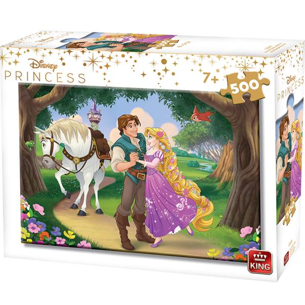 Puzzle de 500 piezas: Princesas Disney: Rapunzel - King-58445