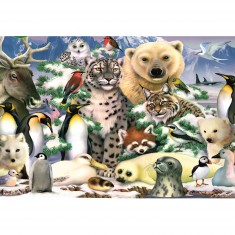 Puzzle de 1000 piezas: fauna ártica
