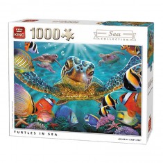 Puzzle 1000 pièces : Tortue de mer