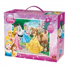 Puzzle gigante de 24 piezas: Princesas Disney