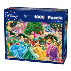 Puzzle de 1000 piezas: fuegos artificiales en Disney