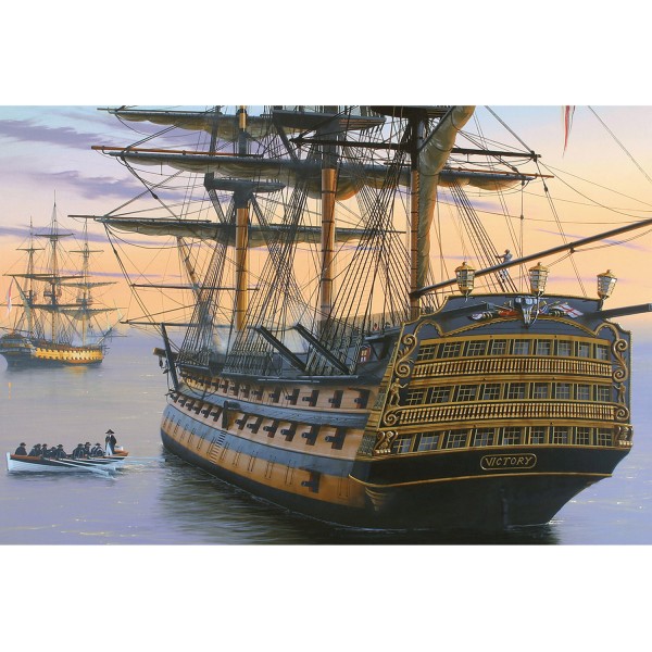 1000 Teile Puzzle: HMS Victory - King-100222