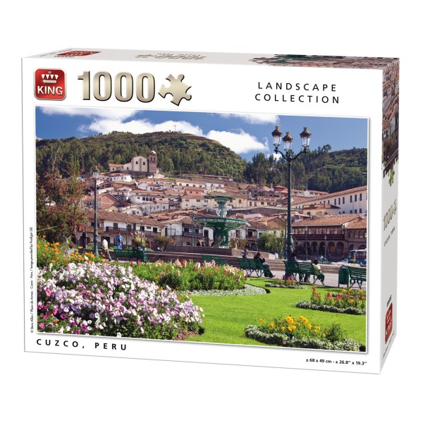 Puzzle 1000 pièces : Cuzco, Pérou - King-100233