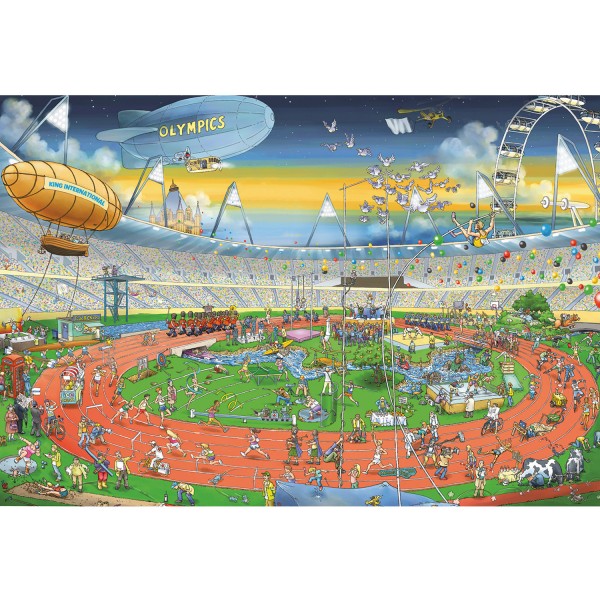 Puzzle 1000 pièces : Stade olympique - King-100240