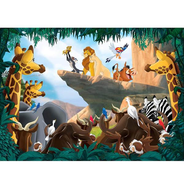1000 pieces puzzle: Disney: The Lion King - King-55830