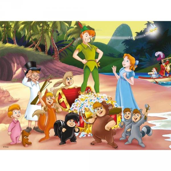 Puzzle 500 pièces : Disney : Peter Pan - King-55913