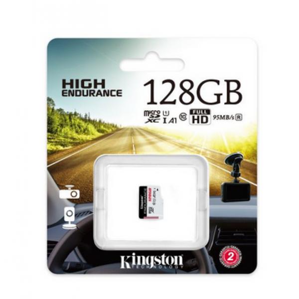 Kingston MicroSD 128GB High Endurance 95MB/s 45 MB/s SDCE/128GB - 31414