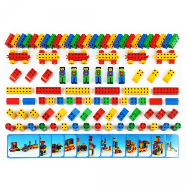 Construction game: Manetico mega set: 98 pieces - Klein-0658