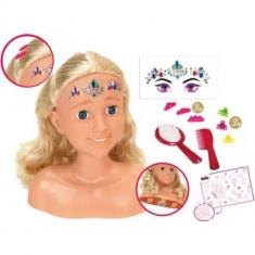 Haar- und Make-up-Kopf "Sara"