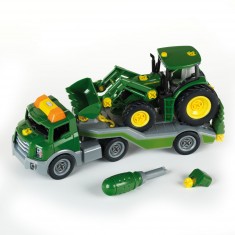 John Deer Truck + Tractor