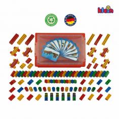 Juego de construcción Manetico: Bandeja 104 piezas