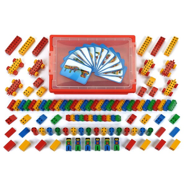 Manetico construction game: Tray 104 pieces - Klein-0136