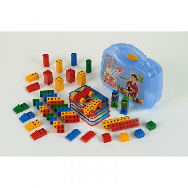Manetico magnetic building blocks: Créativ Box - Klein-0640