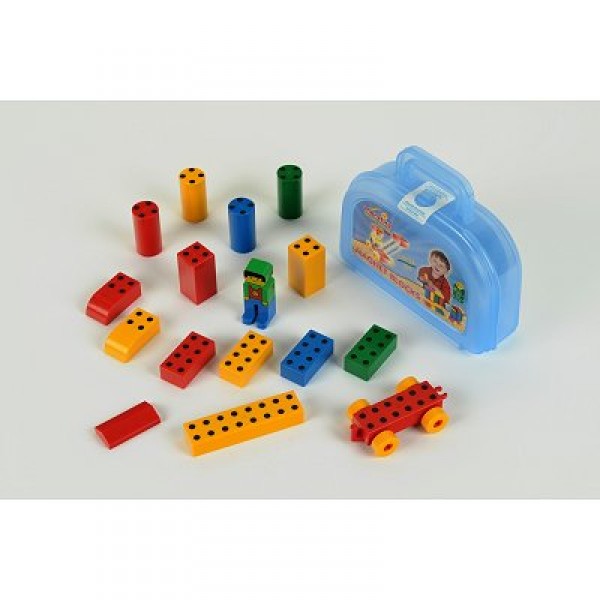 Manetico Magnetic Building Blocks: Starter Box - Klein-0630