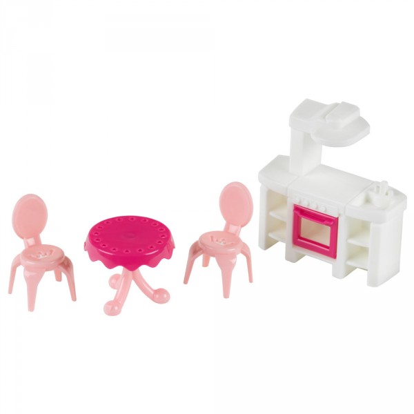Mobilier pour figurines Princess Coralie : Cuisine et terrasse - Klein-5107