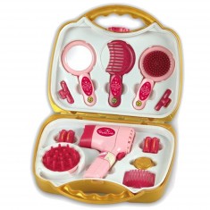 Princess Coralie large model hairdressing case with hairdryer