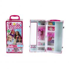 Mallette armoire Barbie en métal