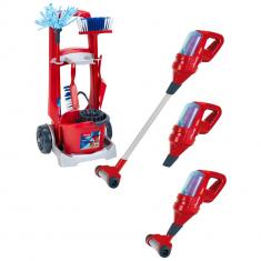 Vileda "Upright" 3-in-1 cleaning trolley and vacuum