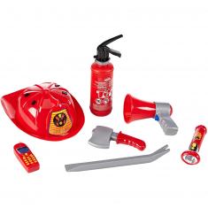 Firefighter set with helmet