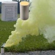 Fumigène AX-18 Jaune (Lot de 5) - 7052