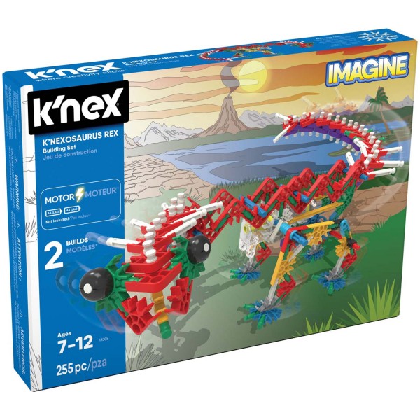 Jeu de construction motorisé Knex Imagine : K'Nexosaurus Rex - Knex-15588