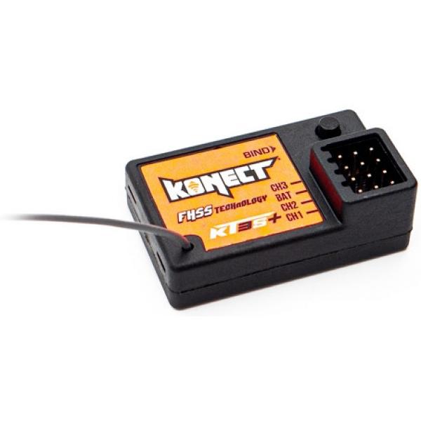 Récepteur 2.4GHz 3 Voies compatible Radio KONECT KT3S+ - KN-KR3S+