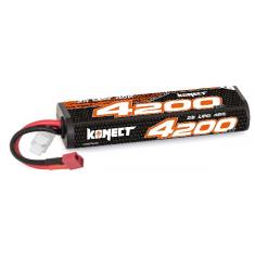 Lipo 2S 4200mAh 40C Hardcase Konect