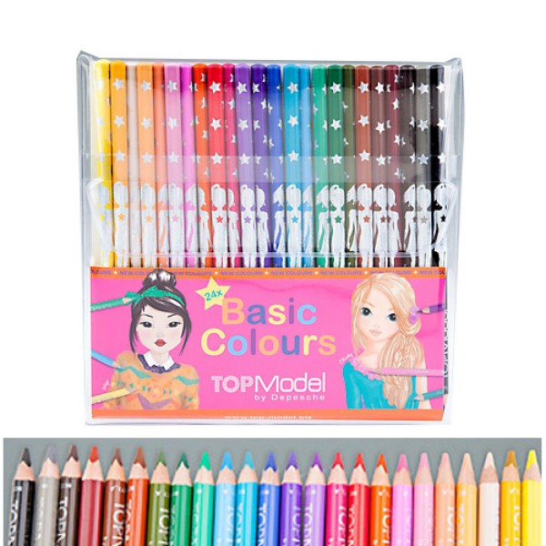 Set 24 crayons de couleur - Kontiki-48073
